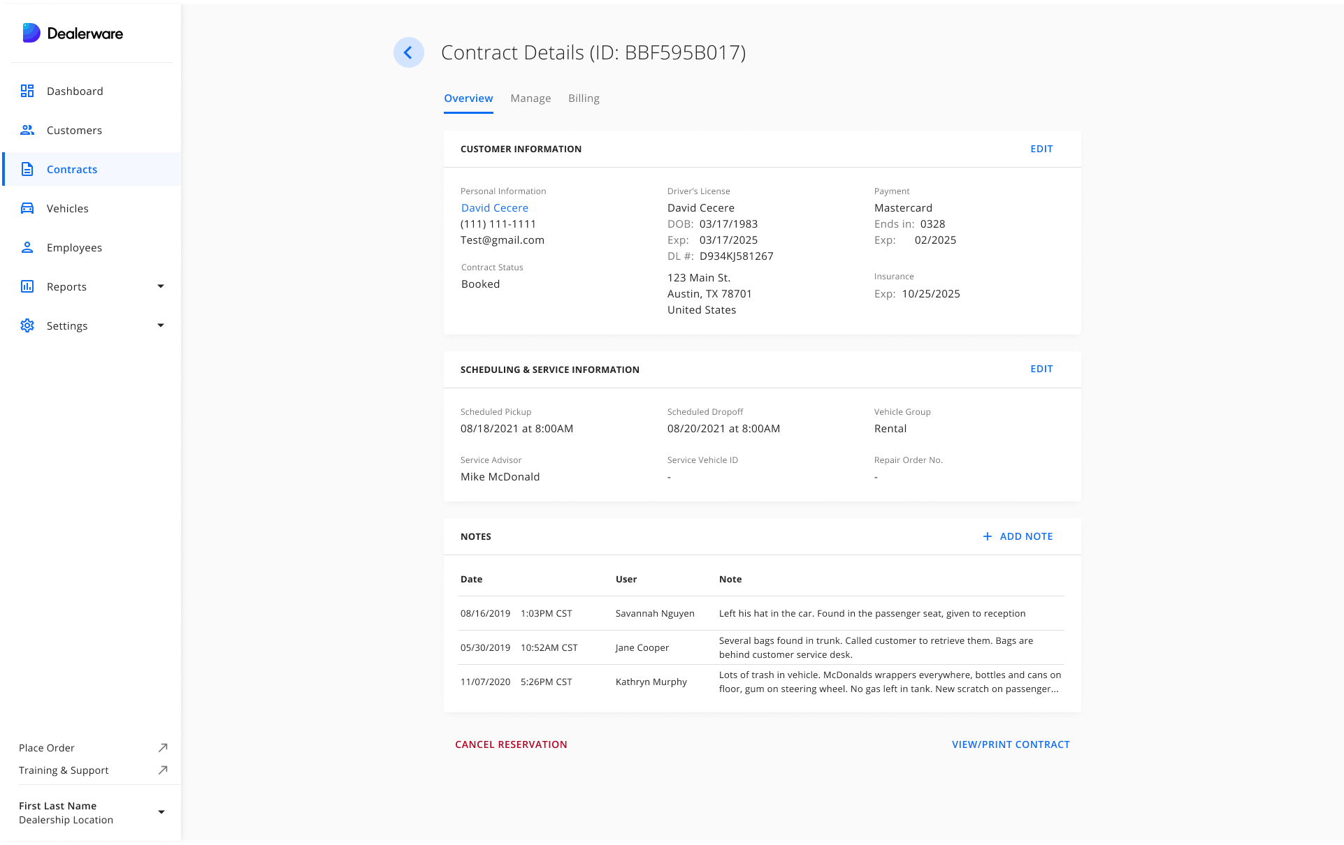 Contract